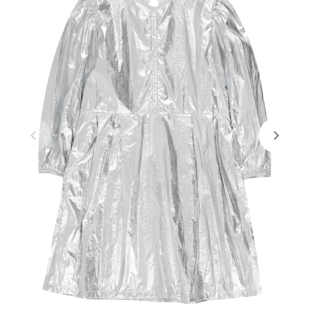 Tiny Cottons metallic girls dress size 6 BNWT